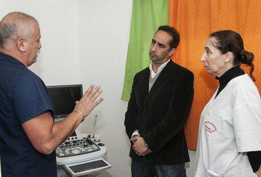 Mor�n incorpor� un ec�grafo de �ltima generaci�n en un Centro de Atenci�n Primaria de El Palomar