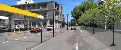 Comenz� la gran obra de Av. Sarratea: Nuevo t�nel, repavimentaci�n y ensanche