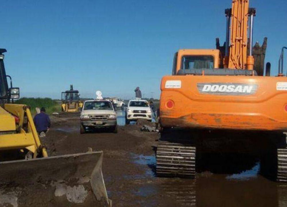Intendente de Rivadavia se quej� por los trabajos de hidr�ulica de la provincia
