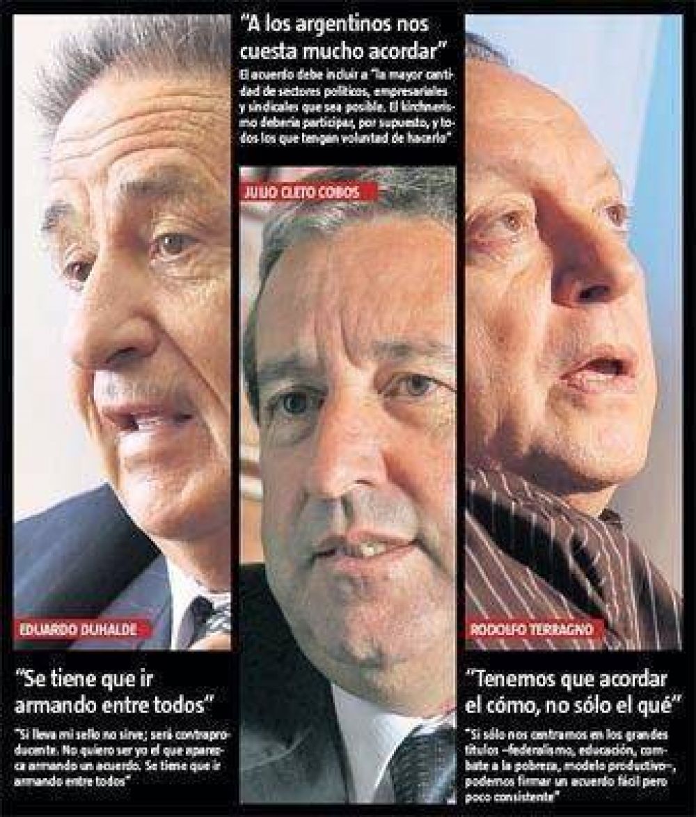 En busca de un Pacto de la Moncloa criollo