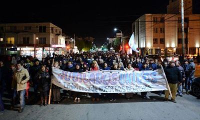 Marcha provincial a puro ruido y reclamo