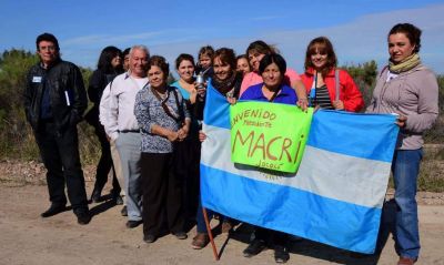 Una inauguraci�n privada en Lavalle fue la despedida de Macri
