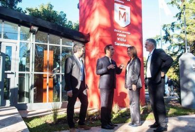 Tagliaferro y Vidal inauguraron Destacamento policial en Plaza Alsina