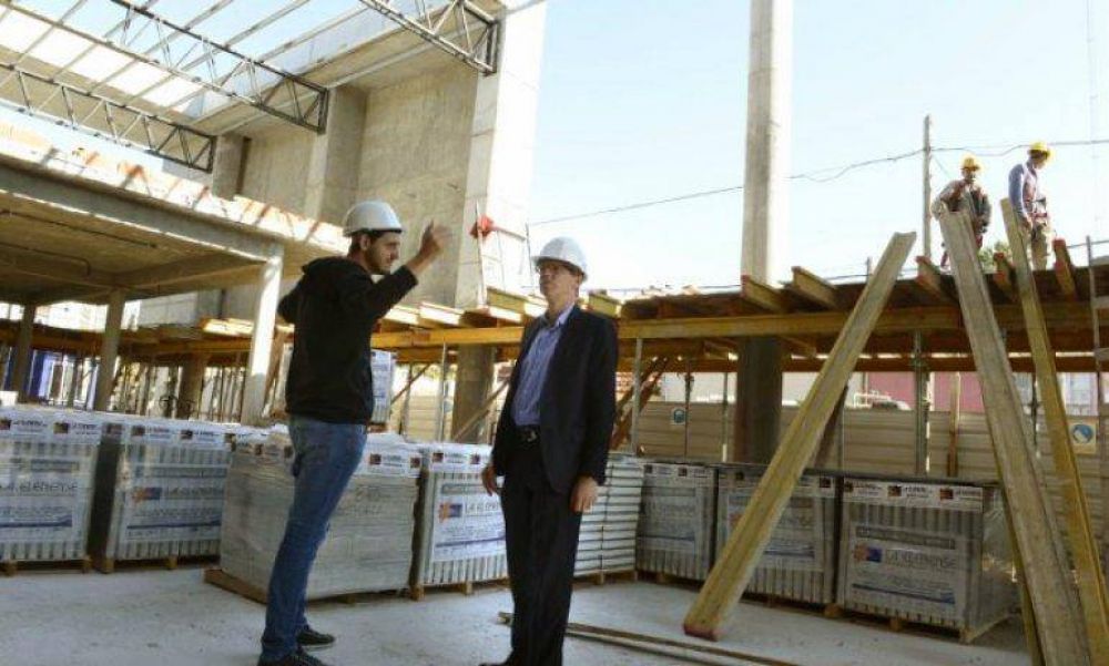 Aseguran que la nueva sucursal del Banco Provincia de Derqui estar� terminada antes de fin de a�o