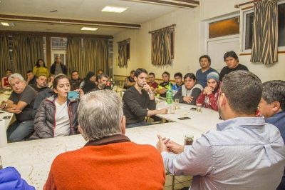 Vuoto y ATE abordaron los temas prioritarios del municipio y de sus trabajadores