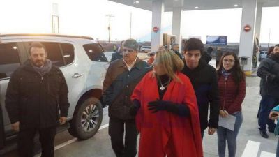La Gobernadora destac� el apoyo de YPF a la Provincia