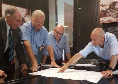 Contin�an las reuniones para avanzar con los trabajos de AySA en Pilar