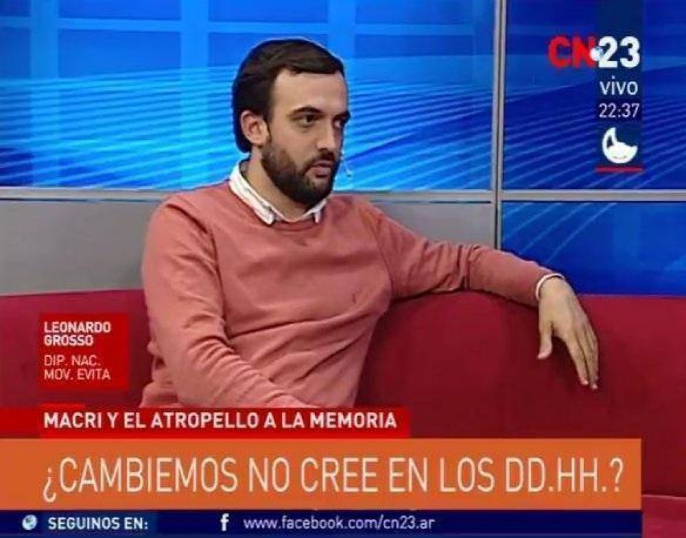 Grosso: �Randazzo es un candidato que nos permite tender puentes a otros sectores�