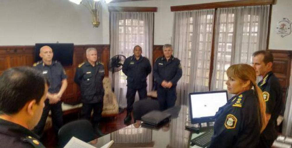 Paolini ascendi� a Comisario General y fue designado Superintendente de Seguridad Regi�n Atl�ntica