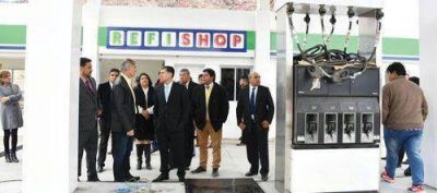 El Gobernador visit� avance de obras en Sanagasta