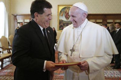 Cartes y el Papa se reunir�n hoy por quinta vez