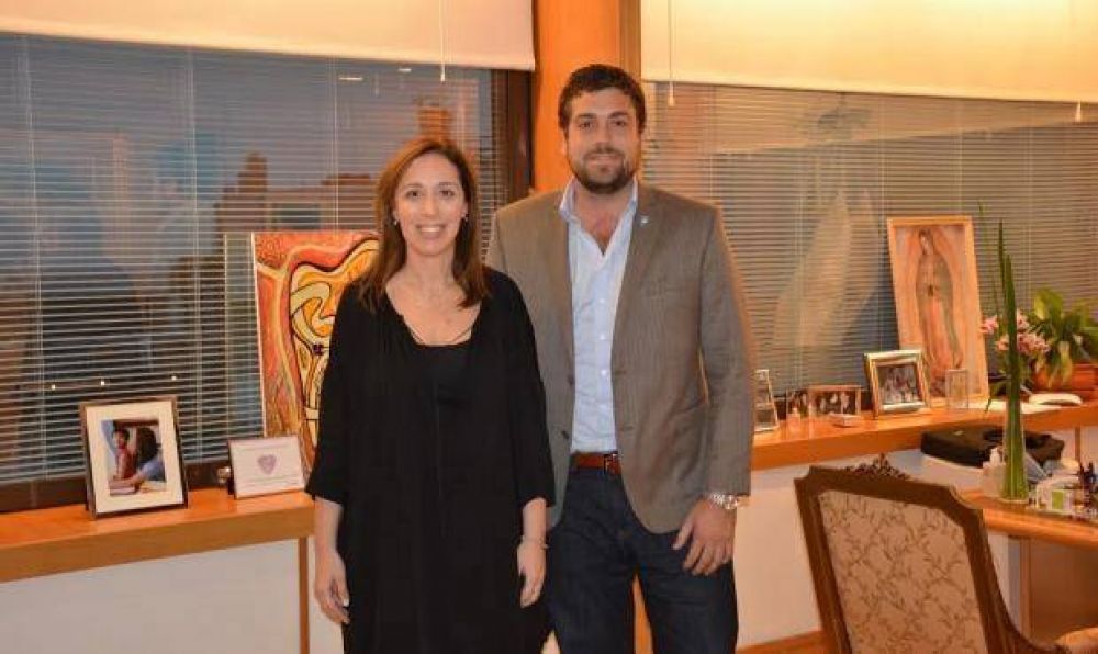 De cara a las elecciones, Lucas Delfino se reuni� con Vidal
