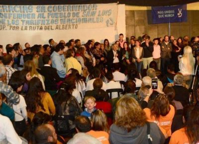 El Gobernador en Merlo: �Fuimos, somos y seguiremos siendo el cambio�