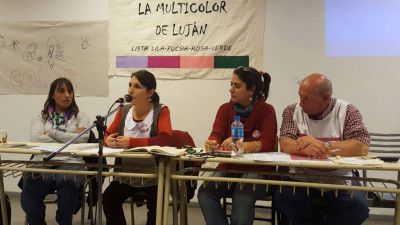 La Multicolor realiz� un acto con Romina Del Pla