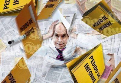 Llueven Pedidos de informe