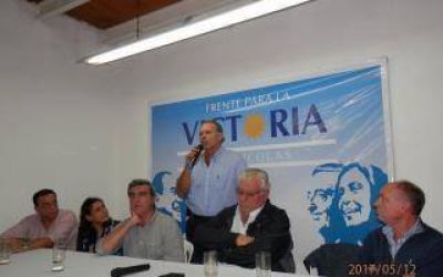 Berni cerr� encuentro kirchnerista en San Nicol�s: 