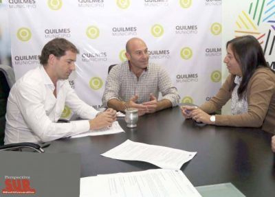 Molina recibi� al subsecretario de Tierras, Urbanismo y Vivienda bonaerense