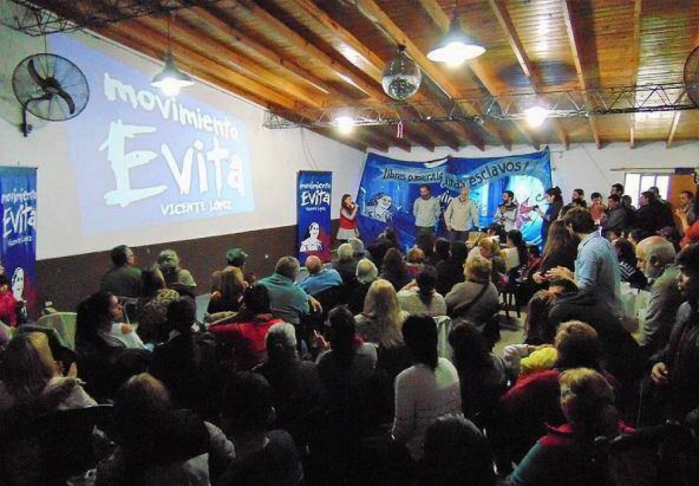 El Movimiento Evita lanz� la candidatura de Randazzo en Vicente L�pez