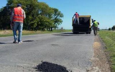 Ramallo: Comenz� la repavimentaci�n de la Ruta 51