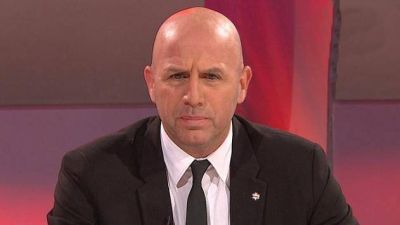 Wolff: �Ver a Lagomarsino brindando en la televisi�n me llen� de indignaci�n�
