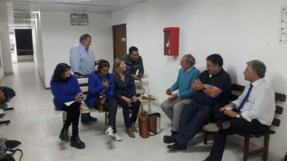 Poggi pasa su tercera noche en Tribunales