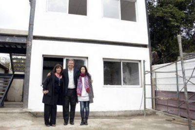Construyen aulas para ampliar la matr�cula de la Escuela N�10