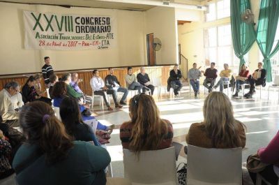 ATE Paran� defini� una semana de asambleas y movilizaci�n en reclamo de paritarias 
