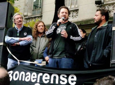 Segundo d�a de paro de la AJB y movilizaci�n en caravana judicial a La Plata