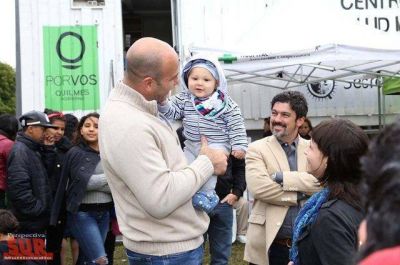 Molina llev� el Estado en tu Barrio al Parque de la Ciudad