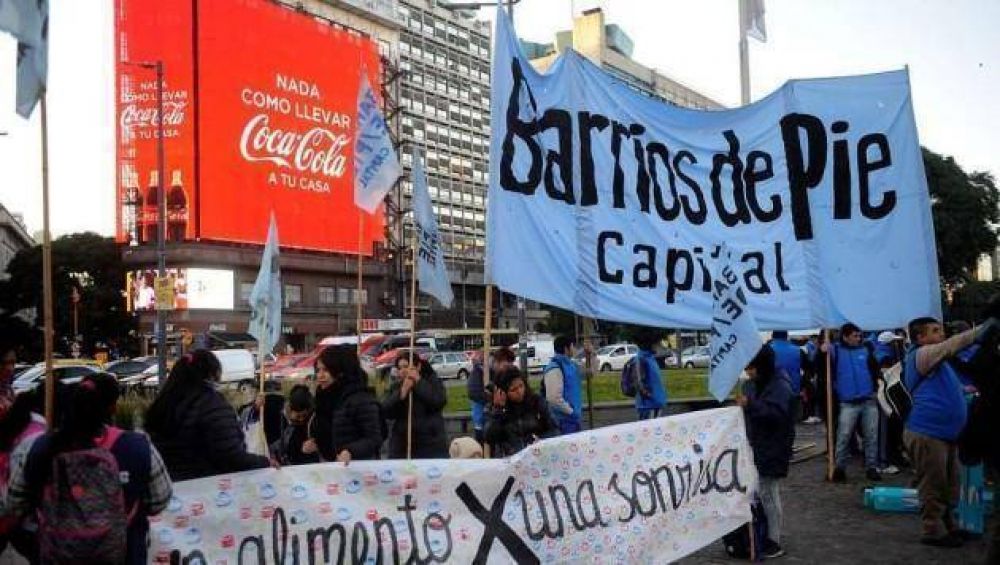 Tras la protesta en el centro de la ciudad, Barrios de Pie se reunir� con la ministra de Desarrollo Social
