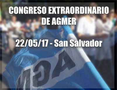 Agmer convoc� formalmente a un congreso para el lunes 