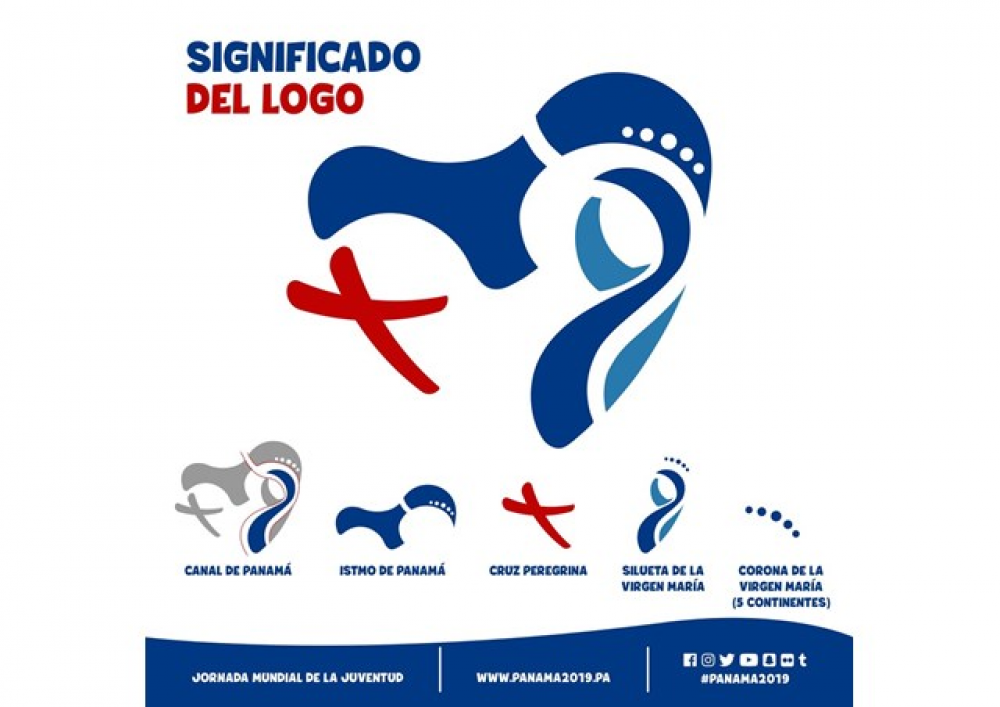 La Virgen es la protagonista del logo de la JMJ Panam 2019