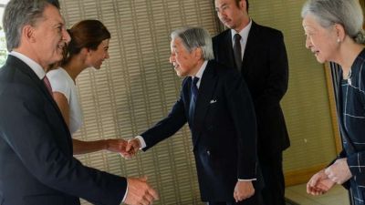 Macri en Jap�n: 