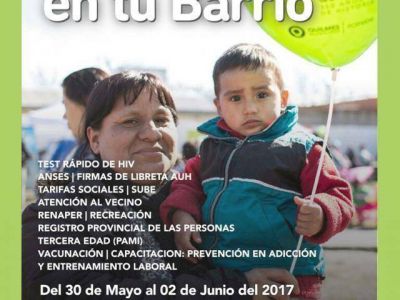 El Estado en tu Barrio llegar� a Solano