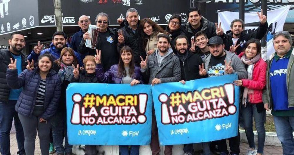 Mayra Mendoza en Quilmes: La guita no alcanza es lo que se escucha en la calle