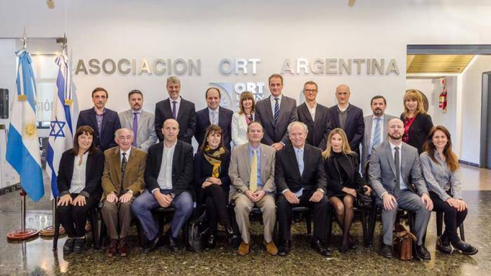 ORT recibi la visita del Embajador de Israel en Argentina