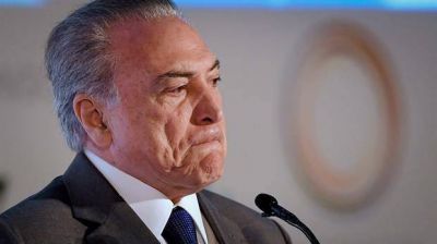 Michel Temer dijo que si lo quieren afuera del Gobierno, lo tendr�n que 
