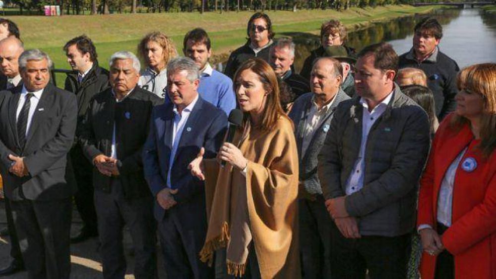 Vidal anunci� un plan hidr�ulico por $3.500 millones para municipios inundados