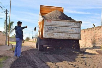 Mir� los cortes y desv�os por trabajos de bacheo