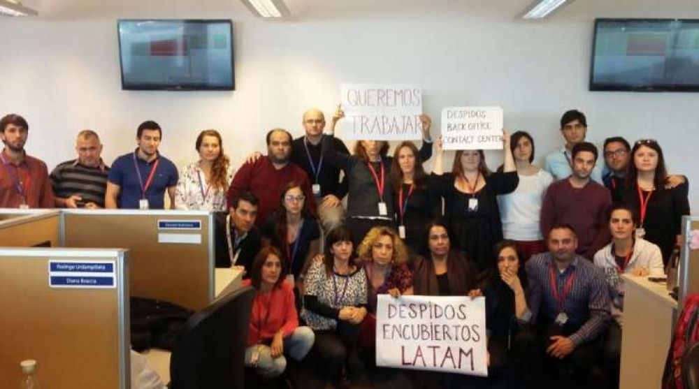 Solidaridad gremial en el conflicto por despidos en LATAM