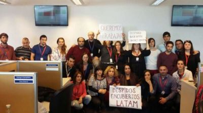 Solidaridad gremial en el conflicto por despidos en LATAM