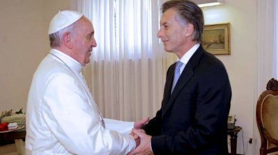 El papa Francisco propici� 