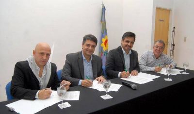Acuerdo entre los gremios y Vicente L�pez: 24% de aumento para los municipales