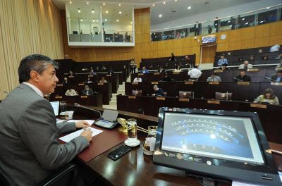 Diputados neuquinos rechazaron el uso de recursos naturales como garant�a de deuda