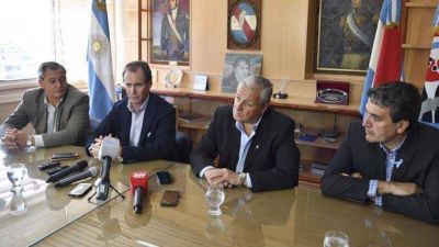 Lauritto hizo una conferencia con Bordet y aclar� su candidatura a gobernador	 