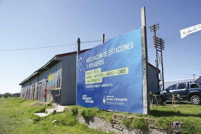Peligran las obras de remodelaci�n en estaciones ferroviarias