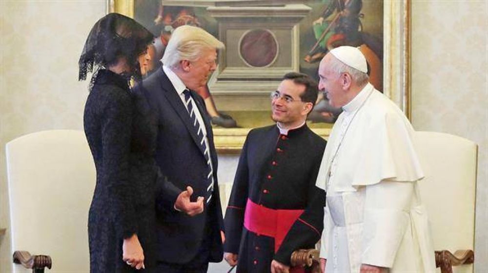 La broma del papa Francisco a los Trump y otros momentos de la intimidad del encuentro