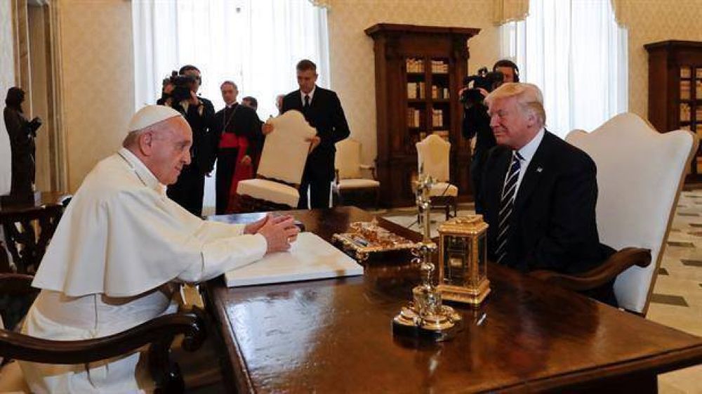 La visita de Donald Trump al papa Francisco: el encuentro dur menos de 30 minutos