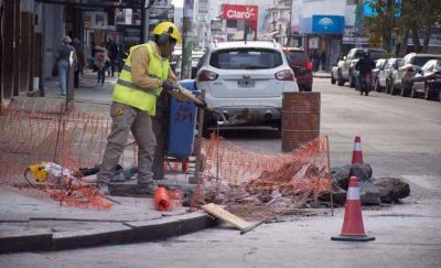 �Olavarr�a accesible�: comenz� la construcci�n de vados peatonales