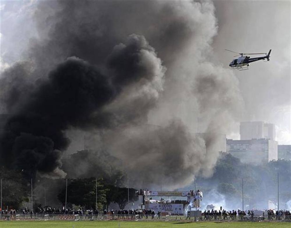Temer ordena por decreto la intervenci�n del ej�rcito para reprimir las protestas
